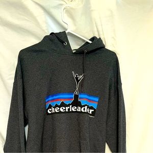 Cheerleading- stylish custom hooded sweatshirt